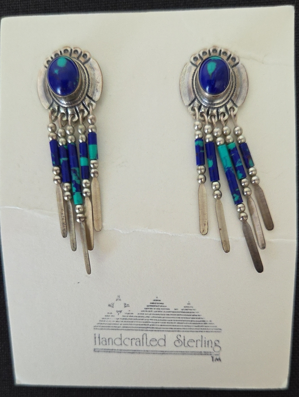 Blue & Turquoise Dangle Earrings